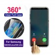 Samsung Galaxy A50 Case,Clear 360°Coverage Full Body Protective Shell Shockproof Front and Back Crystal Soft Silicone Touch Screen Cover