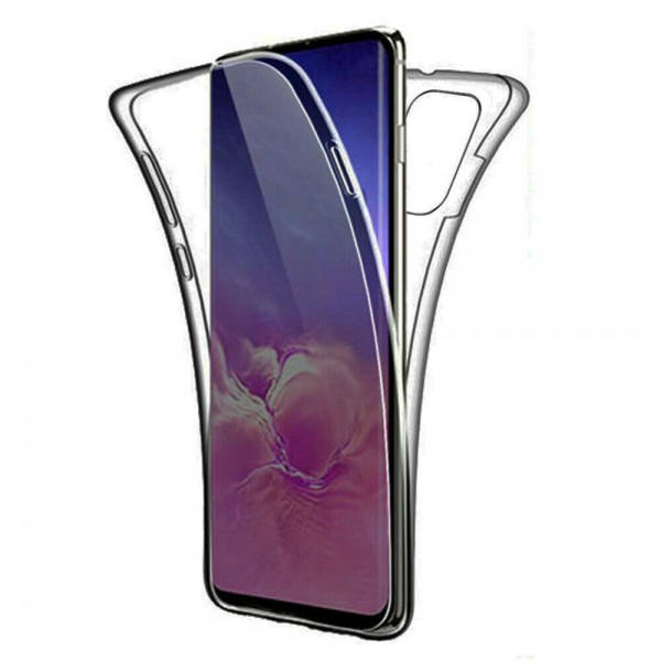 Samsung Galaxy Note9 Case,Clear 360°Coverage Full Body Protective Shell Shockproof Front and Back Crystal Soft Silicone Touch Screen Cover