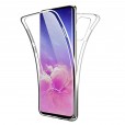 Samsung Galaxy S10E Case,Clear 360°Coverage Full Body Protective Shell Shockproof Front and Back Crystal Soft Silicone Touch Screen Cover