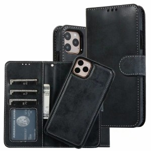 iPhone 12 Mini  (5.4 inches) 2020 Release Case , Removable Leather Magnetic Flip With Card Holder Cover, For IPhone 12 Mini