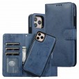 iPhone 12 Pro Max (6.7 inches) 2020 Release Case , Removable Leather Magnetic Flip With Card Holder Cover