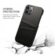 iPhone 11 Pro 5.8 Inches 2019 Case,Luxury Back Card Holder Case Hard Leather Protective Cover