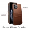 iPhone 11 Pro 5.8 Inches 2019 Case,Luxury Back Card Holder Case Hard Leather Protective Cover