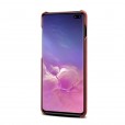 Samsung Galaxy S10 Plus Case,Luxury Back Card Holder Case Hard Leather Protective Cover