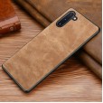 Samsung Galaxy Note10 & Note10 5G Case,Luxury Leather Back Shockproof Ultra Slim Cover