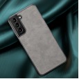 Samsung Galaxy S21 6.2 inches Case,Luxury Leather Back Shockproof Ultra Slim Cover