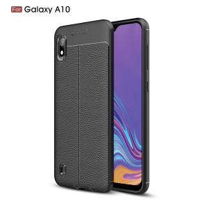 Stylish Slim Fit Shock-Absorption Anti-slip Flexible TPU Rubber Protective Cover, For Samsung A10