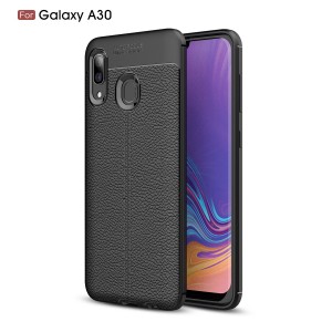 Stylish Slim Fit Shock-Absorption Anti-slip Flexible TPU Rubber Protective Cover, For Samsung A30/Samsung A20