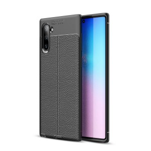 Stylish Slim Fit Shock-Absorption Anti-slip Flexible TPU Rubber Protective Cover, For Samsung Note 10