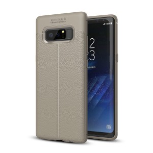 Stylish Slim Fit Shock-Absorption Anti-slip Flexible TPU Rubber Protective Cover, For Samsung Note 8