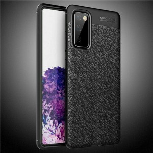 Stylish Slim Fit Shock-Absorption Anti-slip Flexible TPU Rubber Protective Cover, For Samsung S20 FE