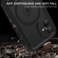 iPhone 12 Mini  (5.4 inches) 2020 Release Waterproof Case ,Shockproof Built-in Screen Protector Full-Body Rugged Resistant Protective Hard