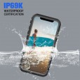 Samsung Galaxy S8 Waterproof Case ,Shockproof Built-in Screen Protector Full-Body Rugged Resistant Protective Hard Cover w/ Kickstand