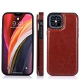 For iPhone 12 mini (5.4) Leather Wallet Card Holder Stand Cover Case
