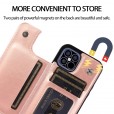 For iPhone 12 max / 12 Pro Max 6.7 Leather Wallet Card Holder Stand Cover Case