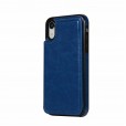 For iPhone X / Xs Leather Wallet Card Holder Stand Cover Case