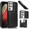 Samsung Galaxy S21 Ultra 6.8 inches Case,Shockproof PU Leather Wallet Card Holder Kickstand Flip Magnetic Hybrid Rubber Back Cover