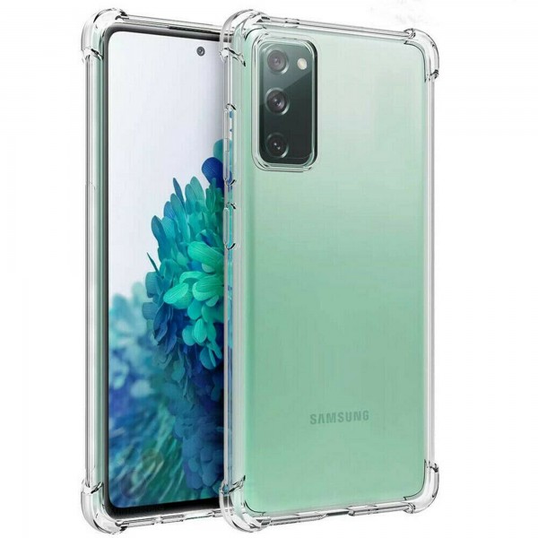 For Samsung Galaxy S20 FE 6.5 inch Clear Case,Lightweight Slim Fit Crystal Transparent Case Soft TPU Back Cover