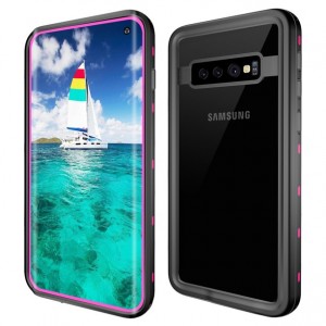 Waterproof Case Dirt Shock Proof Built-in Screen Protector Full-Body Rugged Resistant Protective Hard Case , For Samsung S10