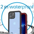 Waterproof Case Dirt Shock Proof Built-in Screen Protector Full-Body Rugged Resistant Protective Hard Case 