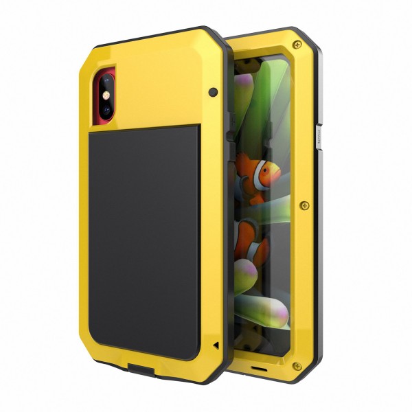 iPhone 6& iPhone 6S Case, Dust/Water Proof Shockproof Aluminum Gorilla Metal Heavy Duty Cover Case