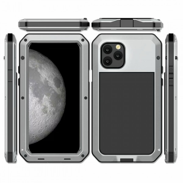Apple iPhone 11 Pro 5.8 Inch Case, Dust/Water Proof Shockproof Aluminum Gorilla Metal Heavy Duty Cover Case