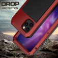 Apple iPhone 11 6.1 Inch Case, Dust/Water Proof Shockproof Aluminum Gorilla Metal Heavy Duty Cover Case