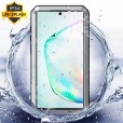 Samsung Galaxy Note10 Plus Case,Dust/Water Proof Metal Aluminum Heavy Duty Shockproof Case Cover