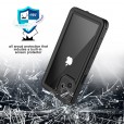 iPhone12(6.1 inches)2020 Release Waterproof Case,Build-in Screen Protector IP68 Waterproof Dustproof Full Protection Rugged Shockproof Cover