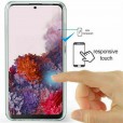 Samsung Galaxy S21 Plus 6.7 inches Case,Hybrid PC Back and TPU Full Body Protective Transparent Shockproof Anti-Scratch Cover