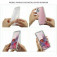 Samsung Galaxy S21 Ultra 6.8 inches Case,Hybrid PC Back and TPU Full Body Protective Transparent Shockproof Anti-Scratch Cover
