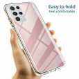 Samsung Galaxy S21 Ultra 6.8 inches Case,Hybrid PC Back and TPU Full Body Protective Transparent Shockproof Anti-Scratch Cover