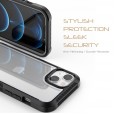 Shockproof Hybrid Bumper Clear PC Smart Phone Back  Case