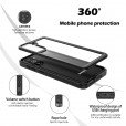 Samsung Galaxy S21 6.2 inches Case,Built-in Screen Protector Dustproof Shockproof 360 Full Body Protective IP68 Waterproof Daily-Use Case