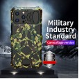 Metal Bumper Silicone Rubber Case Hybrid Military Shockproof Heavy Duty Rugged case Cover