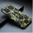 For iPhone 12pro max (6.7) Armor Metal Rubber Shockproof Case Cover