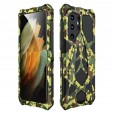 For Samsung S21+  Armor Metal Rubber Shockproof Case Cover