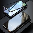 Samsung Galaxy S20 Ultra Case with Back Sreen Protector, Magnetic Adsorption Metal Tempered Glass Cover with Camera Protector Anti-scratch Wireless Charging