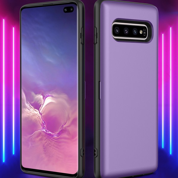 Samsung Galaxy S10 Case,Car Magnetic Shockproof With Wallet Credit Card Holder Slim Back Cover