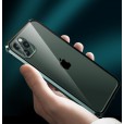iPhone 12 (6.1 inches) 2020 Release Case,Magnetic Adsorption Front and Back Tempered Glass Full Screen Coverage Flip Cover With Camera Lens Protector