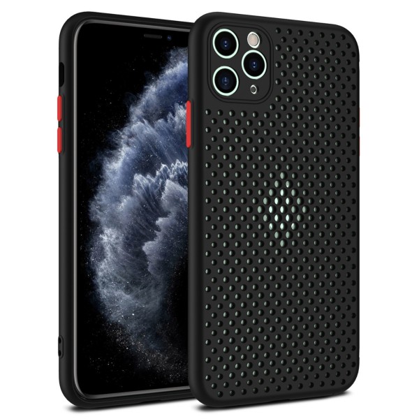 iPhone XS Max 6.5 inches Case ,Shockproof Slim Heat Dissipation Breathable Cooling TPU Non-Slip Back Cover