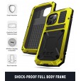 Heavy Duty ShockProof WaterProof Metal 360°Full Protection Phone Case for iPhone or Samsung Models