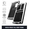 Samsung Galaxy Note20 Case,Dustproof ShockProof Waterproof Metal Built-in Screen 360°Full Protector Case Cover