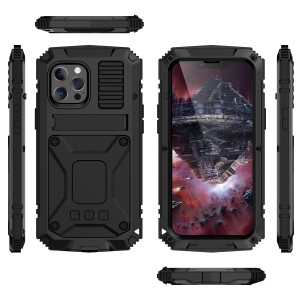 Heavy Duty ShockProof WaterProof Metal 360°Full Protection Phone Case for iPhone or Samsung Models, For Samsung S20 Ultra