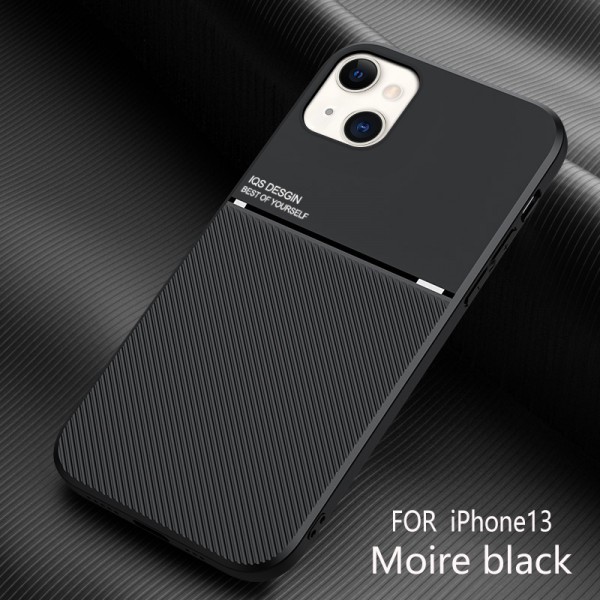 OnePlus 7T Case,Car Magnetic Shockproof Rubber Silicone TPU Protector Ultra Slim Hybrid Business Back Phone Cover
