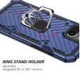 Hybrid Armor Shockproof Ring Stand Hard Back Case Cover