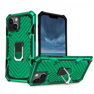 Hybrid Armor Shockproof Ring Stand Hard Back Case Cover, For Samsung A81/Samsung Note 10 Lite/Samsung M60S