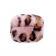 Airpods 1st & Airpods 2nd Headphone Case, Leopard Pattern Warmth Plush Furry Cute Fluffy Soft Fur Protective Cover