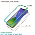 iPhone12 Pro(6.1 inches) 2020 Release Case,Crystal Clear PC Back With 2 Pcs Tempered Glass Screen Protector Full Protection Drop Proof Anti-scratch Cover