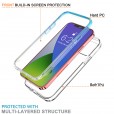 iPhone 11 6.1 inches 2019 Case ,Full Body Shockproof Dual Layer Transparent  360° Protective Built-in Screen Protector Anti-Scratch Soft TPU Cover